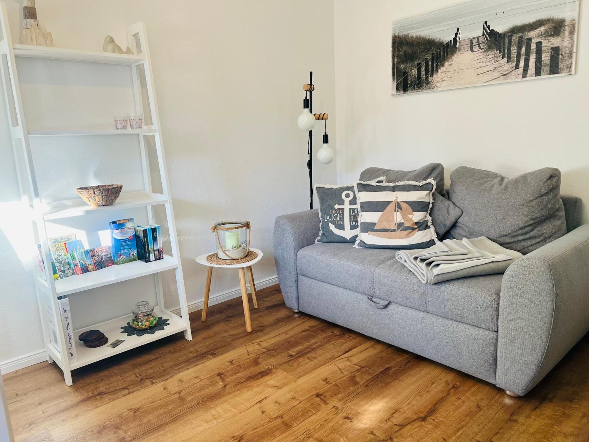 Seelund - Meeresrauschen Lauschen - Ruhiges Sonniges Apartment Mit Garten Und Terrasse Nahe Strand Und Ostsee Schonhagen  Luaran gambar